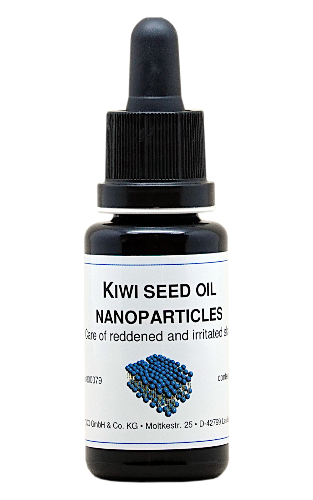 Nanopartículas de aceite de semilla de Kiwi