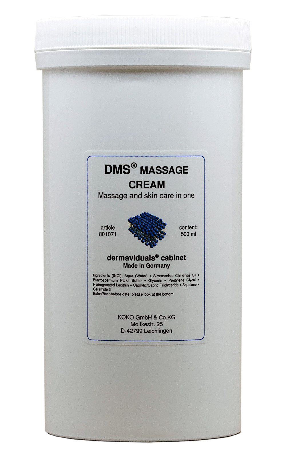 DMS Crema de masaje