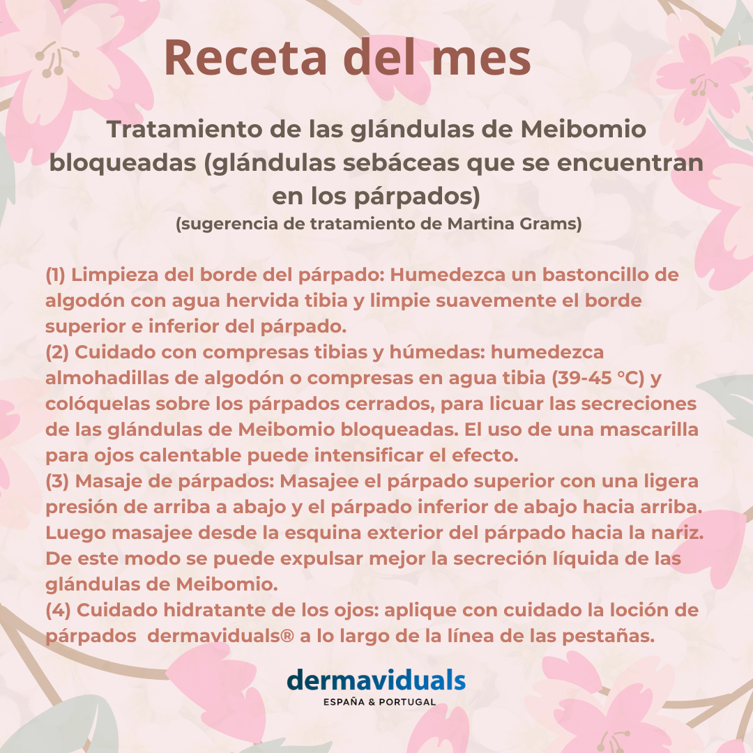 TRATAMIENTO DE LAS GLÁNDULAS DE MEIBOMIO BLOQUEADAS (glándulas sebáceas párpados)
