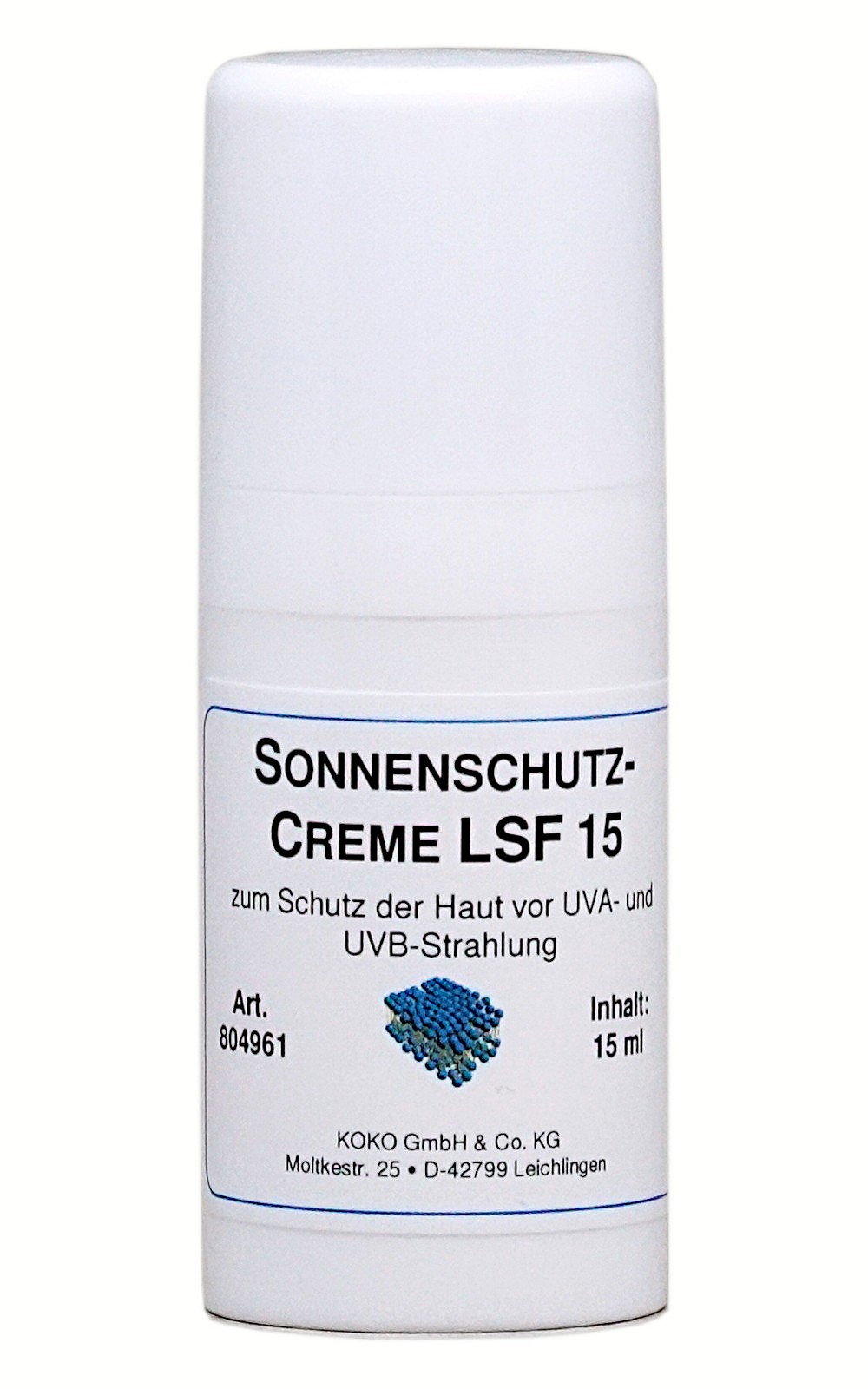 Pantalla solar SPF 15